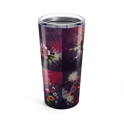 flower design Tumbler 20oz #2 Printify