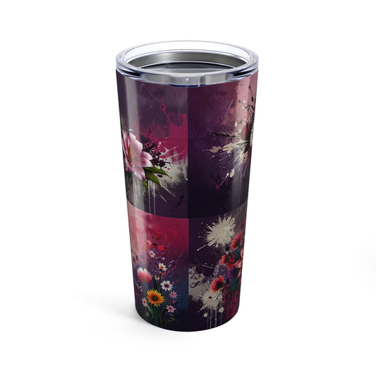 flower design Tumbler 20oz #2 Printify