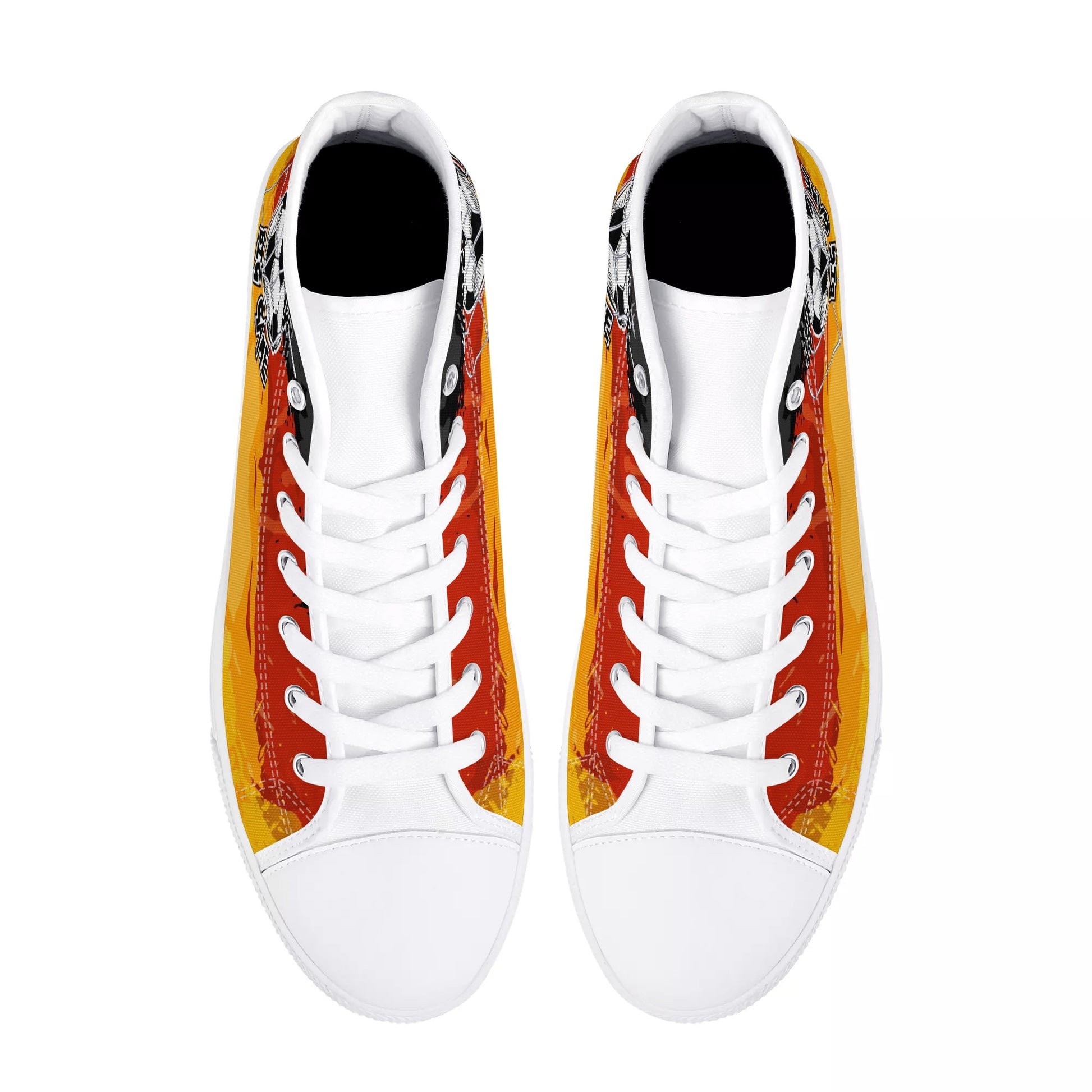 Mens High Top Canvas Shoes popcustoms