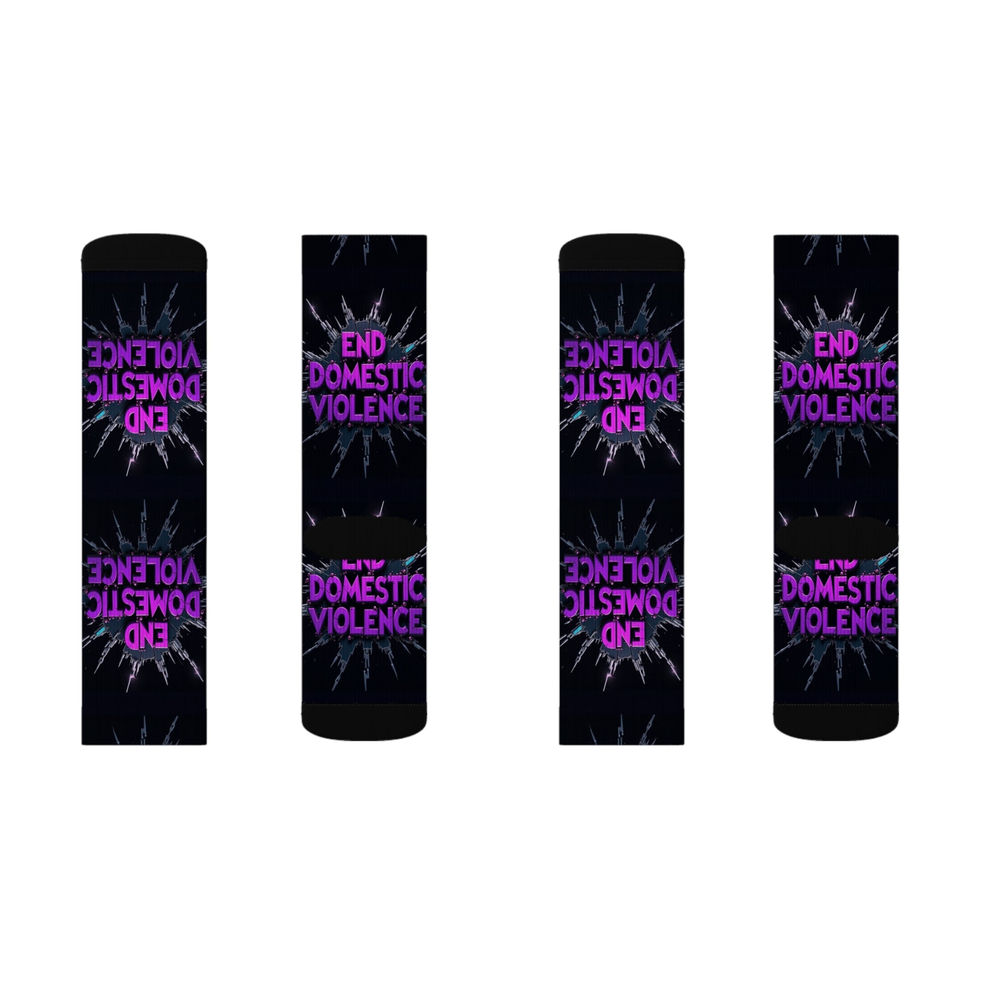 domestic violence Socks #3 Printify
