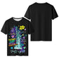 Mens All Over Print Short Sleeve T-Shirt - Canvas Graffitti