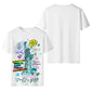 Mens All Over Print Short Sleeve T-Shirt - Canvas Graffitti