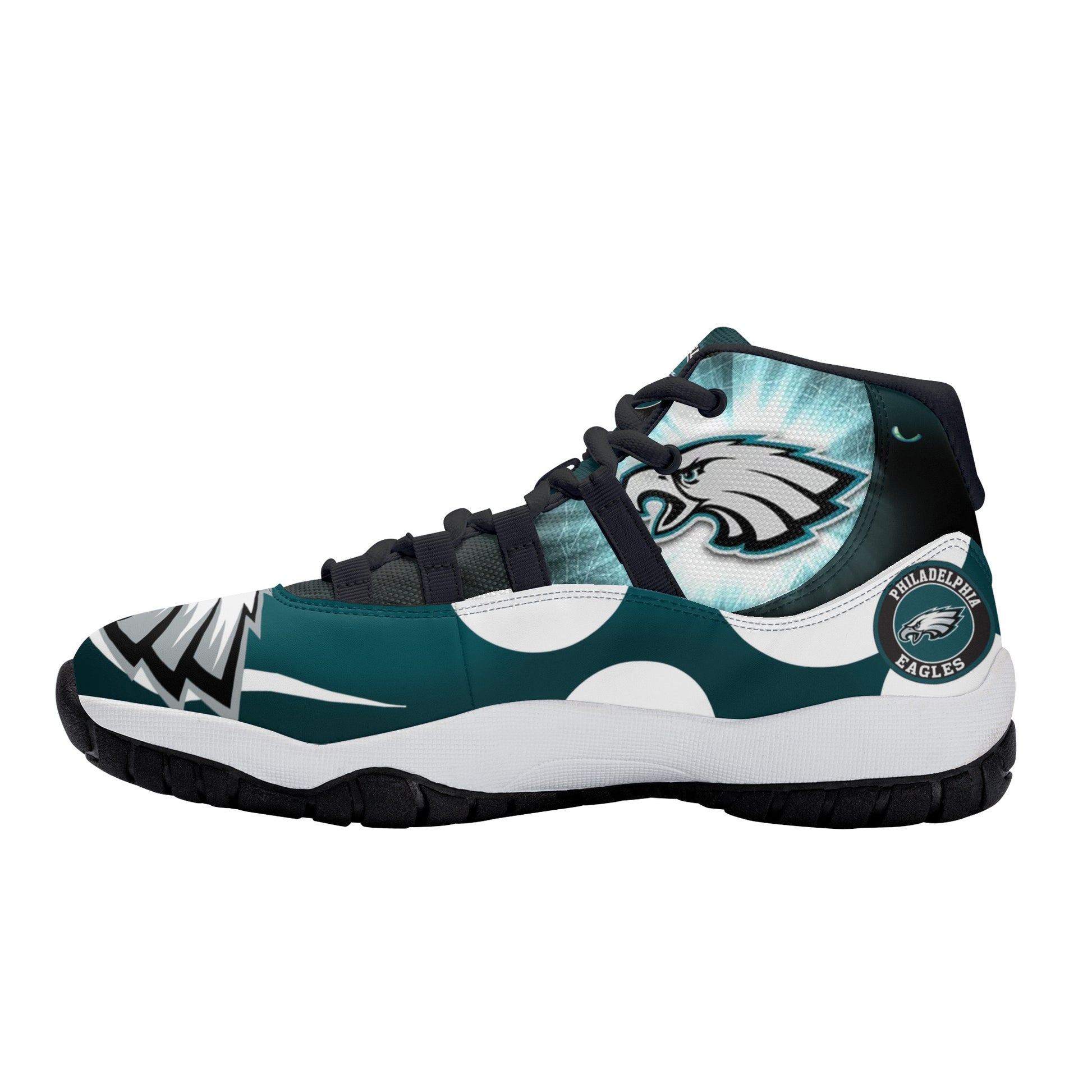 Mens High Top Retro Basketball Sneakers - Canvas Graffitti