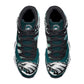 Mens High Top Retro Basketball Sneakers - Canvas Graffitti