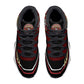 Mens High Top Retro Basketball Sneakers - Canvas Graffitti
