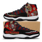 Mens High Top Retro Basketball Sneakers - Canvas Graffitti