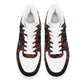 Womens New Design Low Top Leather Shoes - Canvas Graffitti