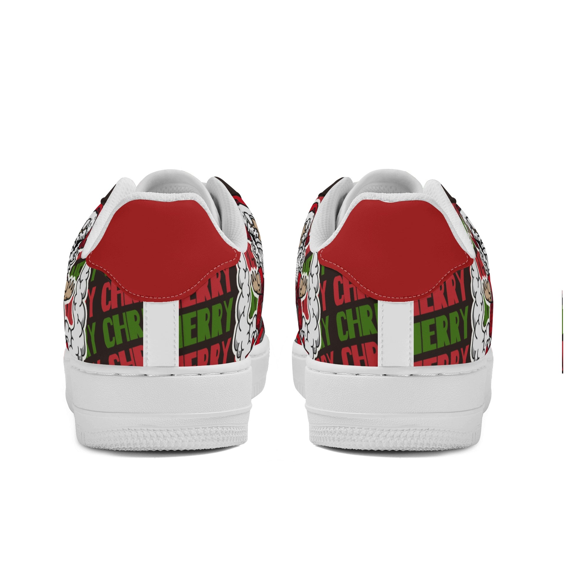 Womens New Design Low Top Leather Shoes - Canvas Graffitti