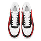 Womens New Design Low Top Leather Shoes - Canvas Graffitti