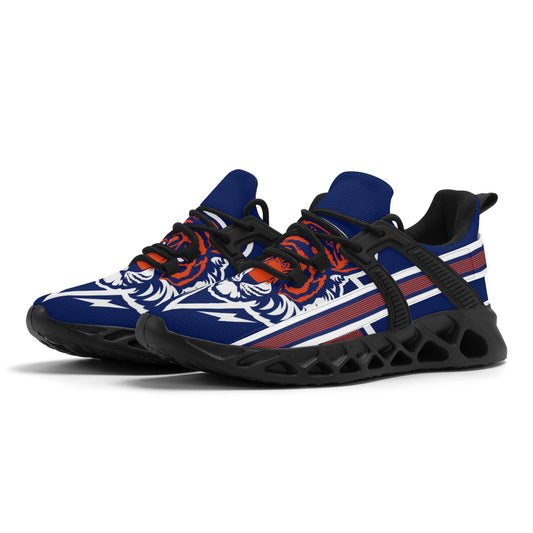 Mens New Elastic Sport Sneakers - Canvas Graffitti