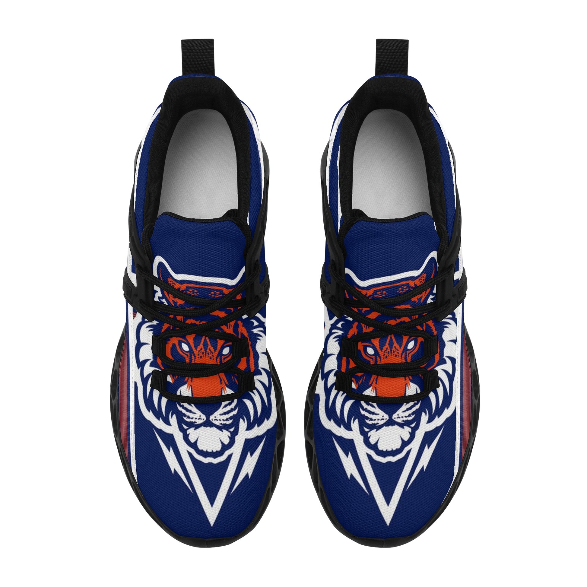 Mens New Elastic Sport Sneakers - Canvas Graffitti