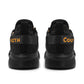 Mens New Elastic Sport Sneakers - Canvas Graffitti