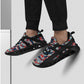 Mens New Elastic Sport Sneakers - Canvas Graffitti