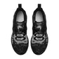 Mens New Elastic Sport Sneakers - Canvas Graffitti