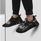 Mens New Elastic Sport Sneakers - Canvas Graffitti