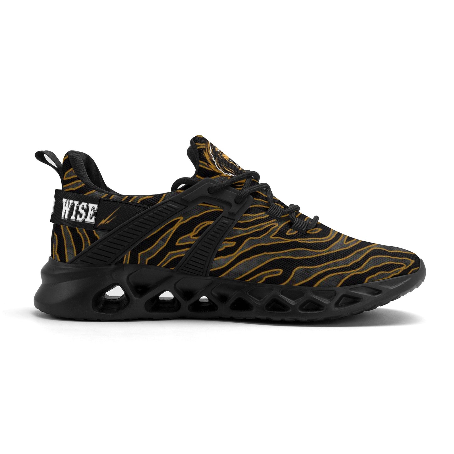 Mens New Elastic Sport Sneakers - Canvas Graffitti
