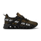Mens New Elastic Sport Sneakers - Canvas Graffitti