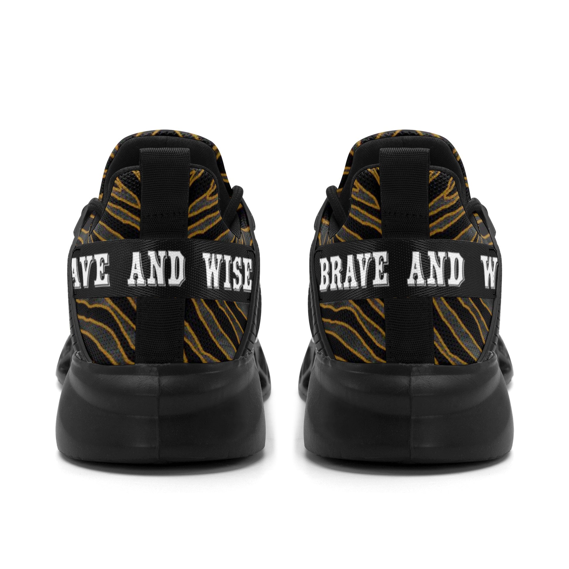 Mens New Elastic Sport Sneakers - Canvas Graffitti