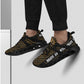 Mens New Elastic Sport Sneakers - Canvas Graffitti