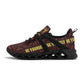Mens New Elastic Sport Sneakers - Canvas Graffitti