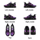 Mens New Elastic Sport Sneakers - Canvas Graffitti