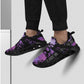 Mens New Elastic Sport Sneakers - Canvas Graffitti