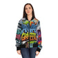Women's Bomber Jacket (black) Printify