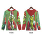 Grinch All Over Print Classic Zip Hoodie* Made from high-quality polyester material, ensuring durability and comfort for daily wear.* Hoodie drawstring and kangaroo pocket keep out rain and wind gusts. * 2Canvas GraffittiPrint Classic Zip Hoodie