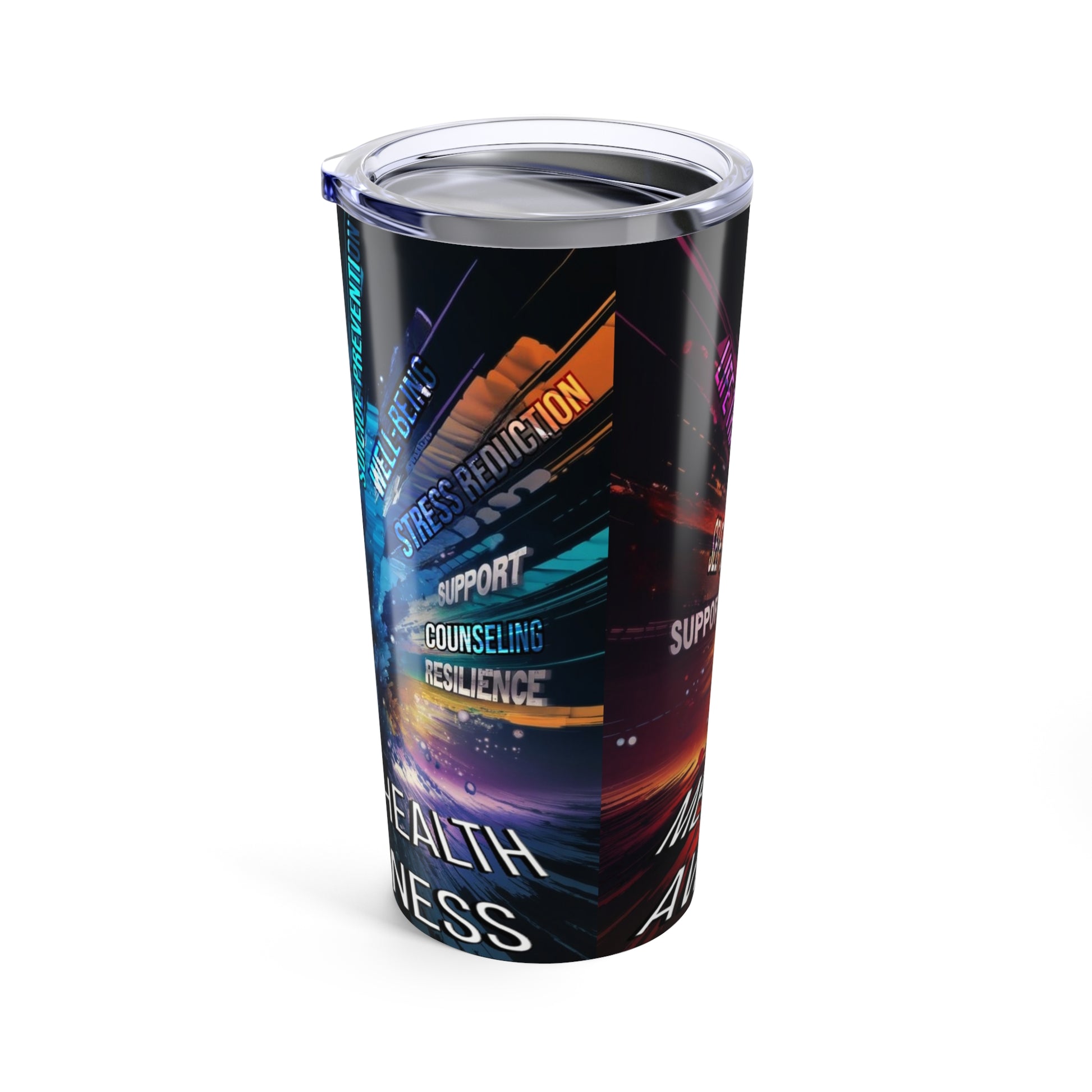 mental health explosion Tumbler 20oz Printify