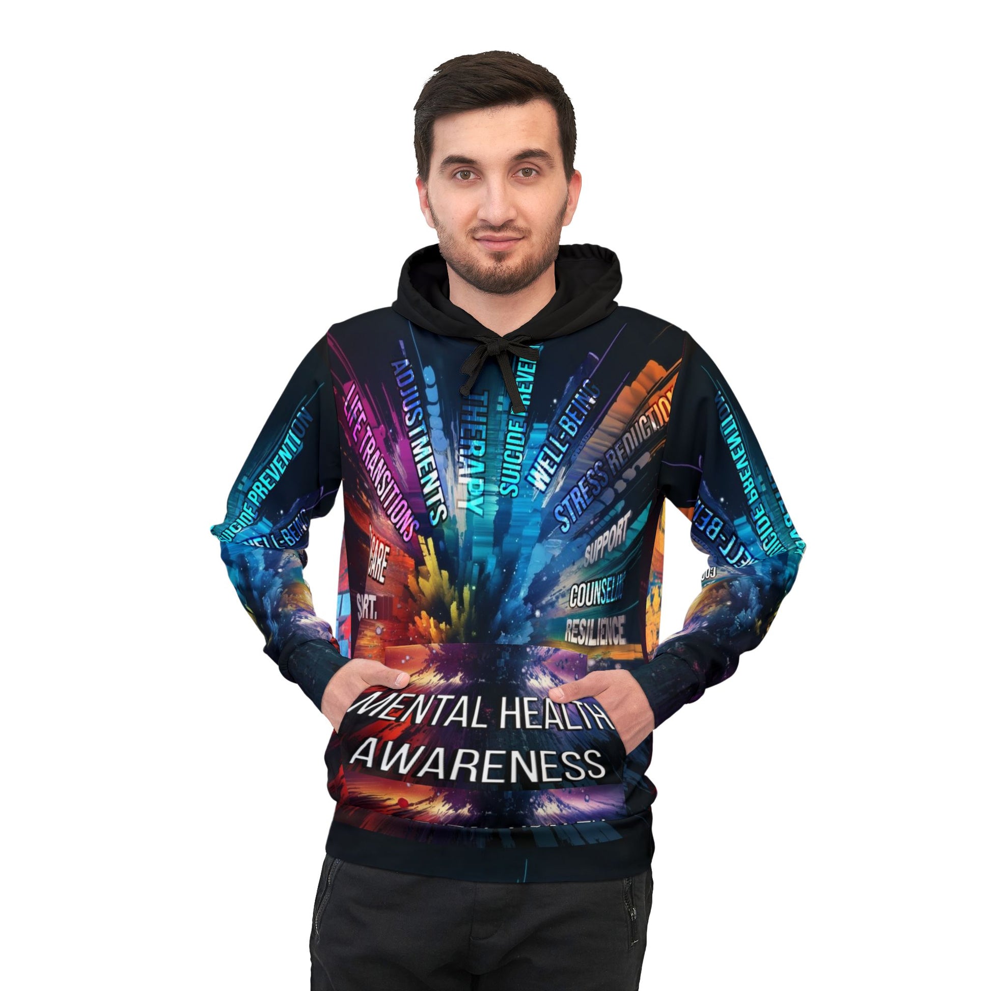 mental health Unisex Hoodie (explosion) Printify