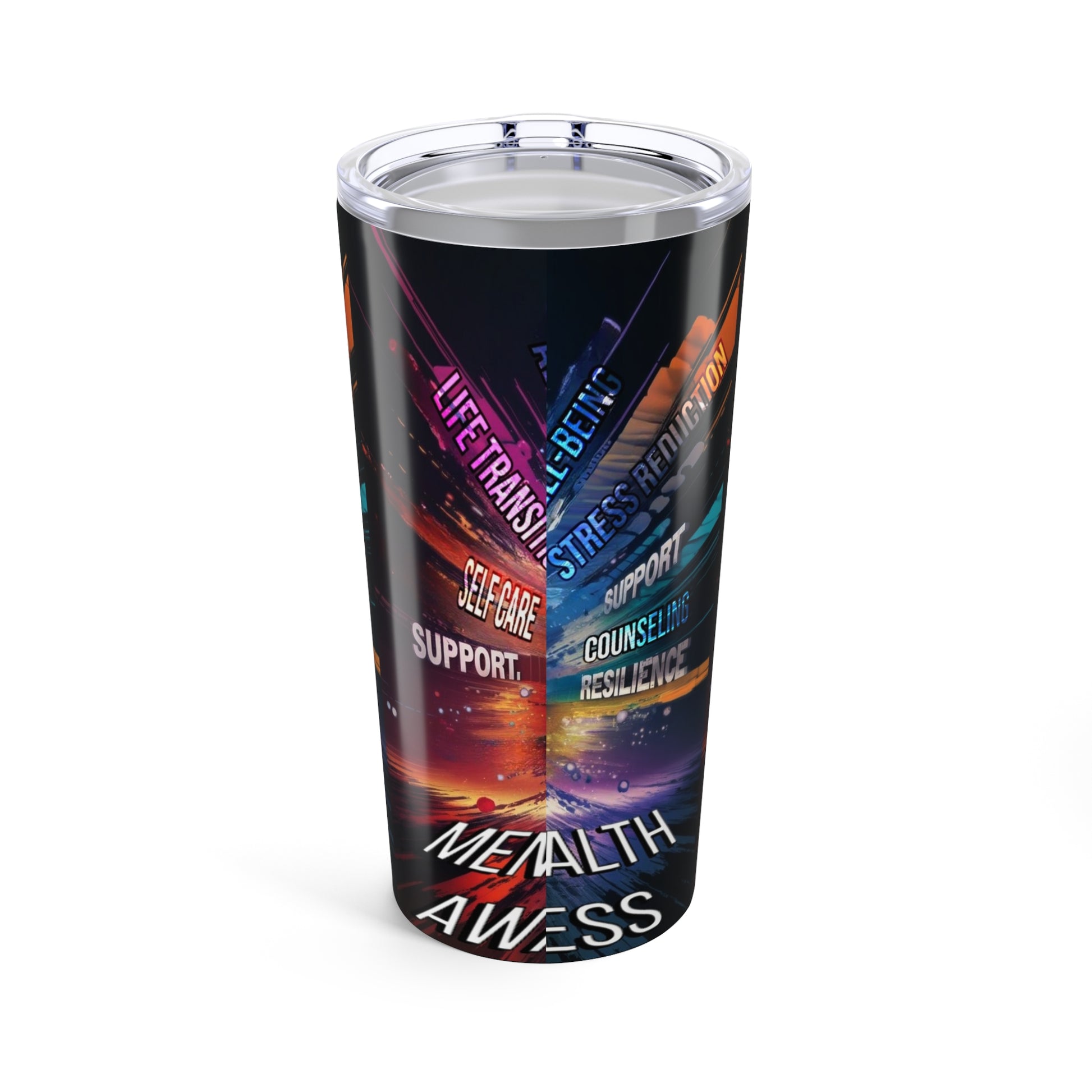 mental health explosion Tumbler 20oz Printify