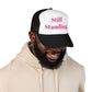 Breast Cancer Trucker Hat (Embroidery)(Standing).