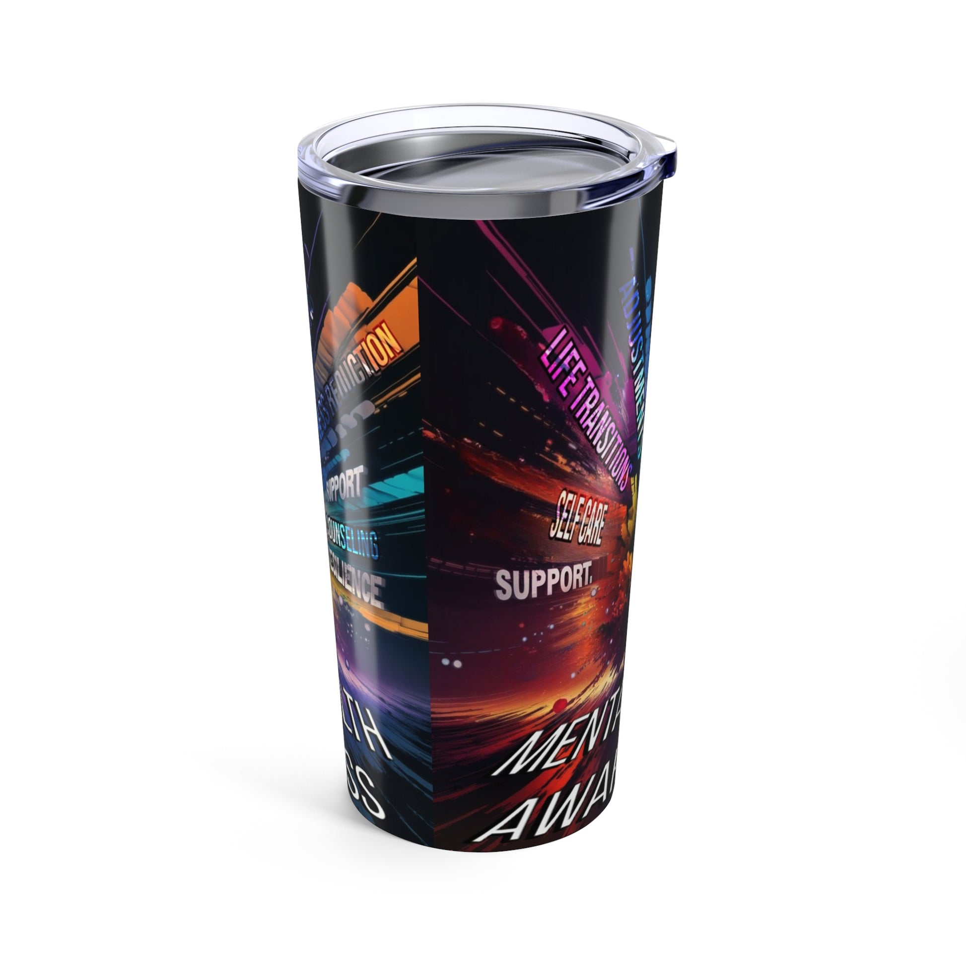 mental health explosion Tumbler 20oz Printify