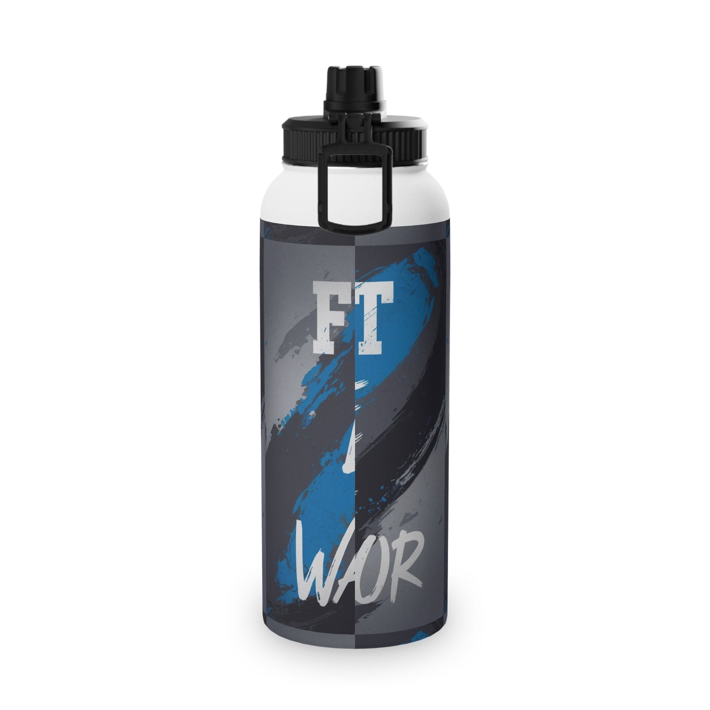 Stainless Steel Water Bottle, Sports Lid Printify