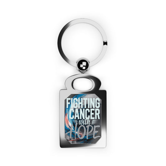fighting cancer Keyring Printify