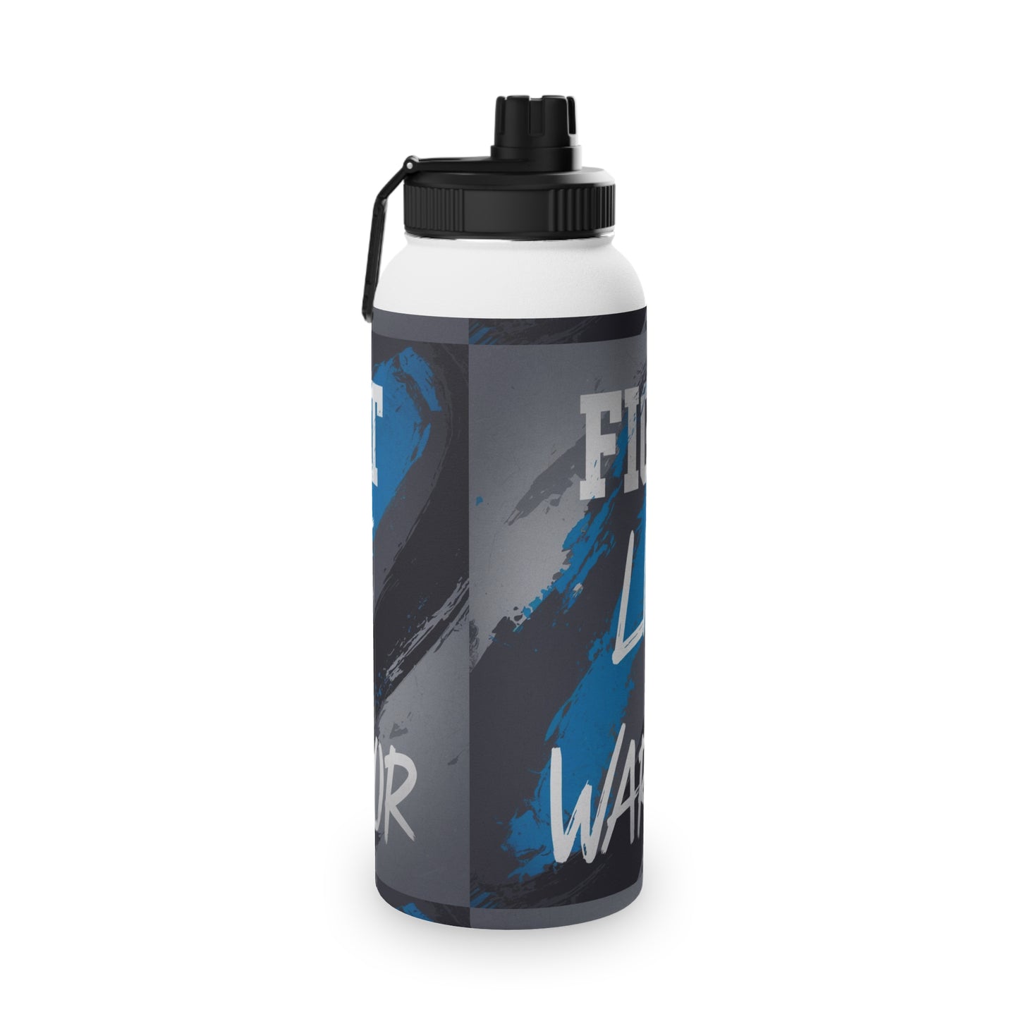 Stainless Steel Water Bottle, Sports Lid Printify