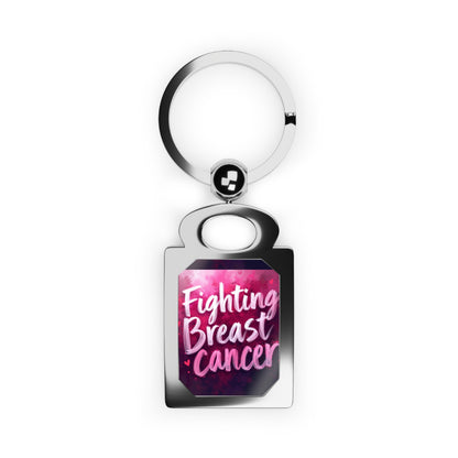 breast cancer key ring Printify