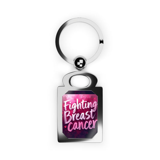 breast cancer key ring Printify