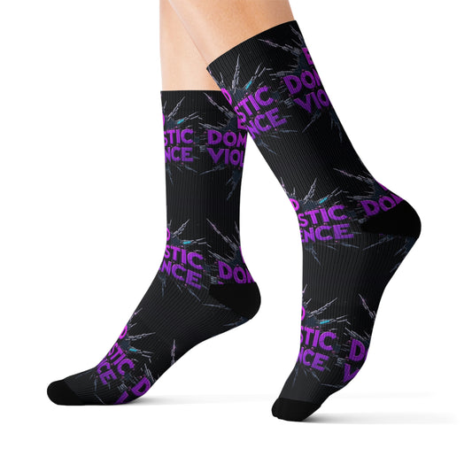 domestic violence Socks #3 Printify