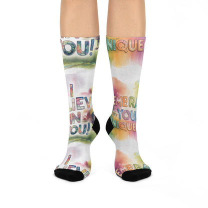 autism awareness Cushioned Crew Socks #2 Printify