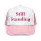 Breast Cancer Trucker Hat (Embroidery)(Standing).