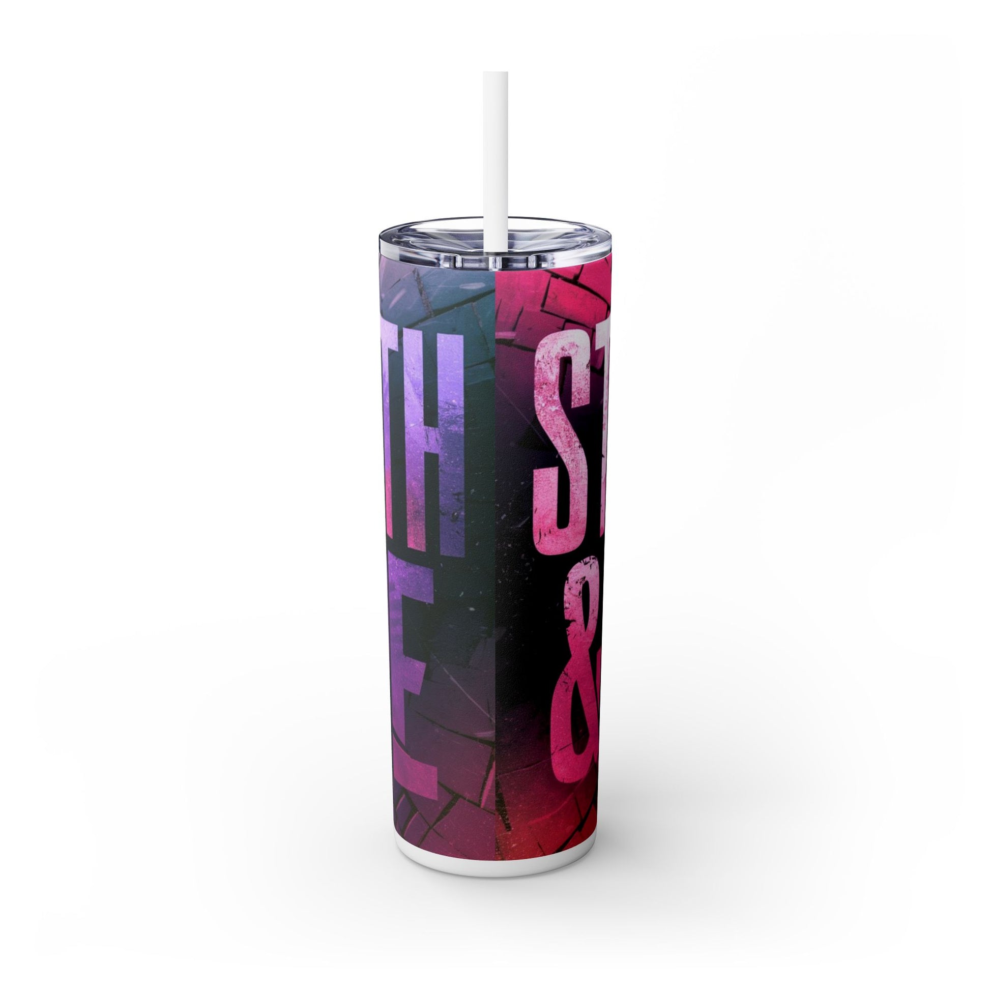strength & hope Tumbler with Straw, 20oz Printify