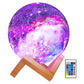 Galaxy Lamp Canvas Graffitti