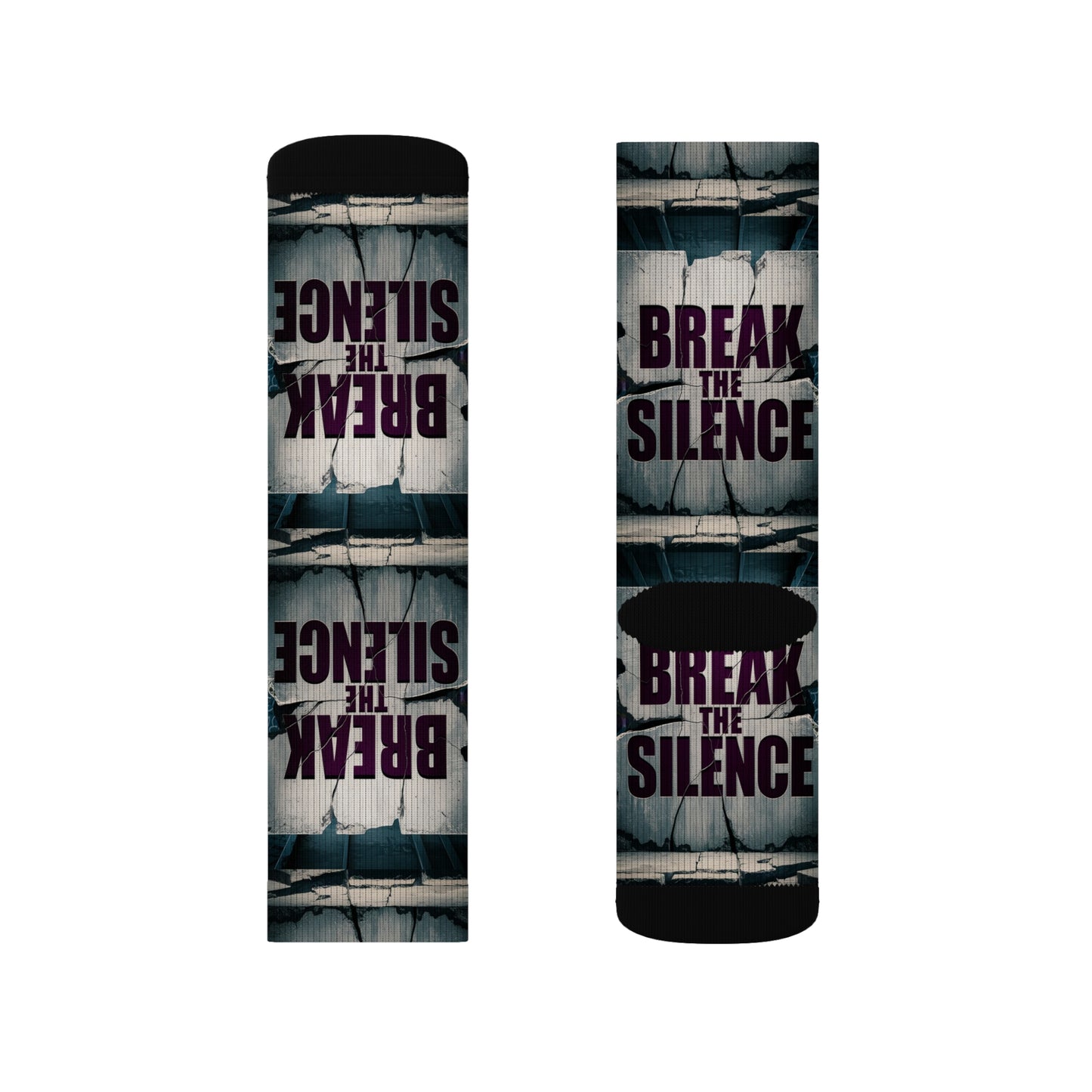 domestic violence Socks #2 Printify