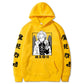 Japanese Anime Unisex Hoodies Sweatshirts Tops Canvas Graffitti