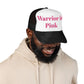 Breast Cancer Trucker Hat (Embroidery)(Warrior).