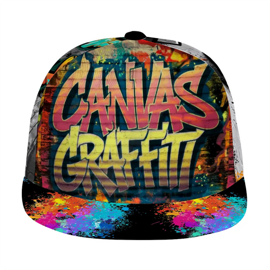 Canvas Graffitti - Adjustable Trucker Hat #1.
