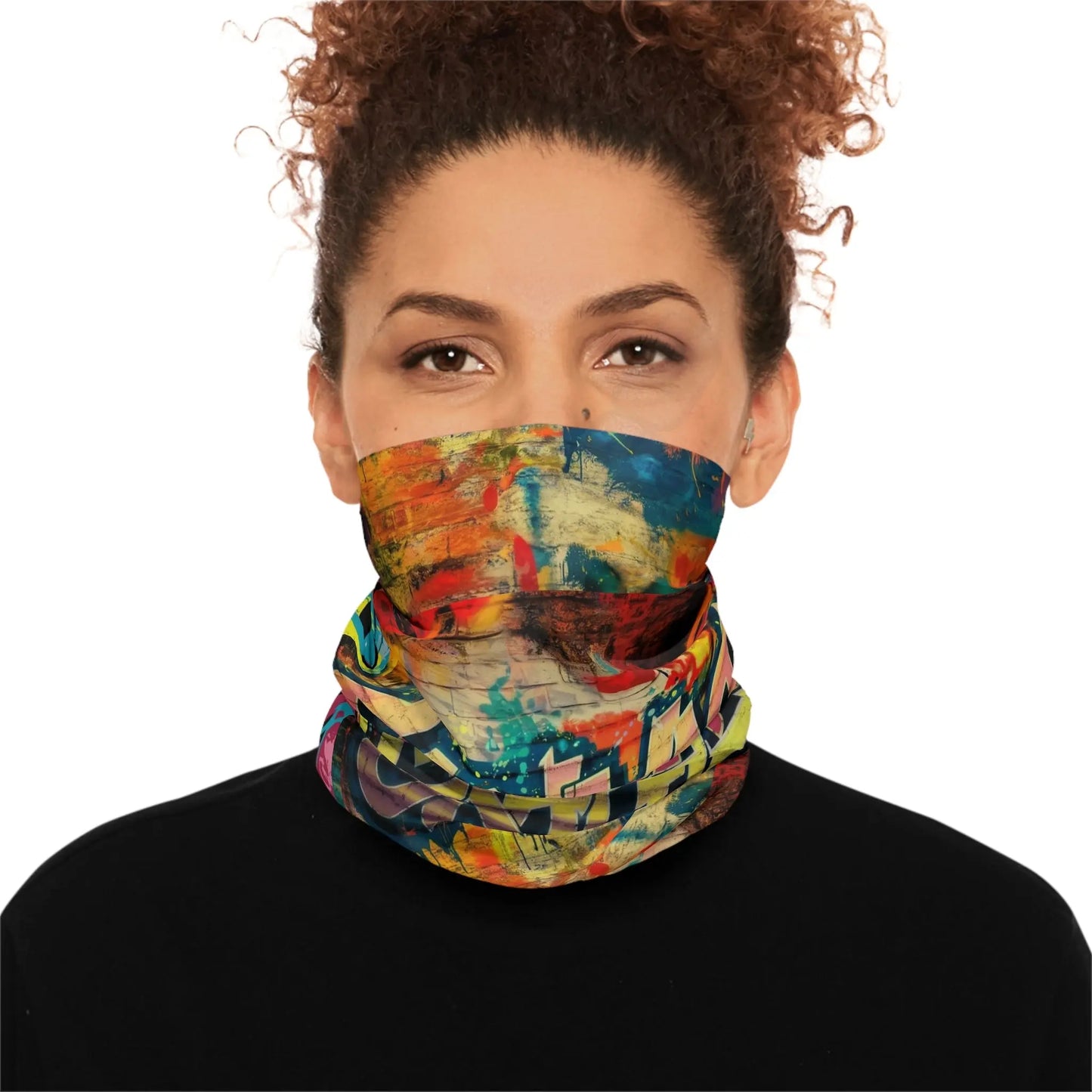 Graffiti-Style Midweight Neck Gaiter #2, Urban Wear, Street Style Accessory, Cool Summer Protection, Festival Fashion Must-Have, Drip [...].