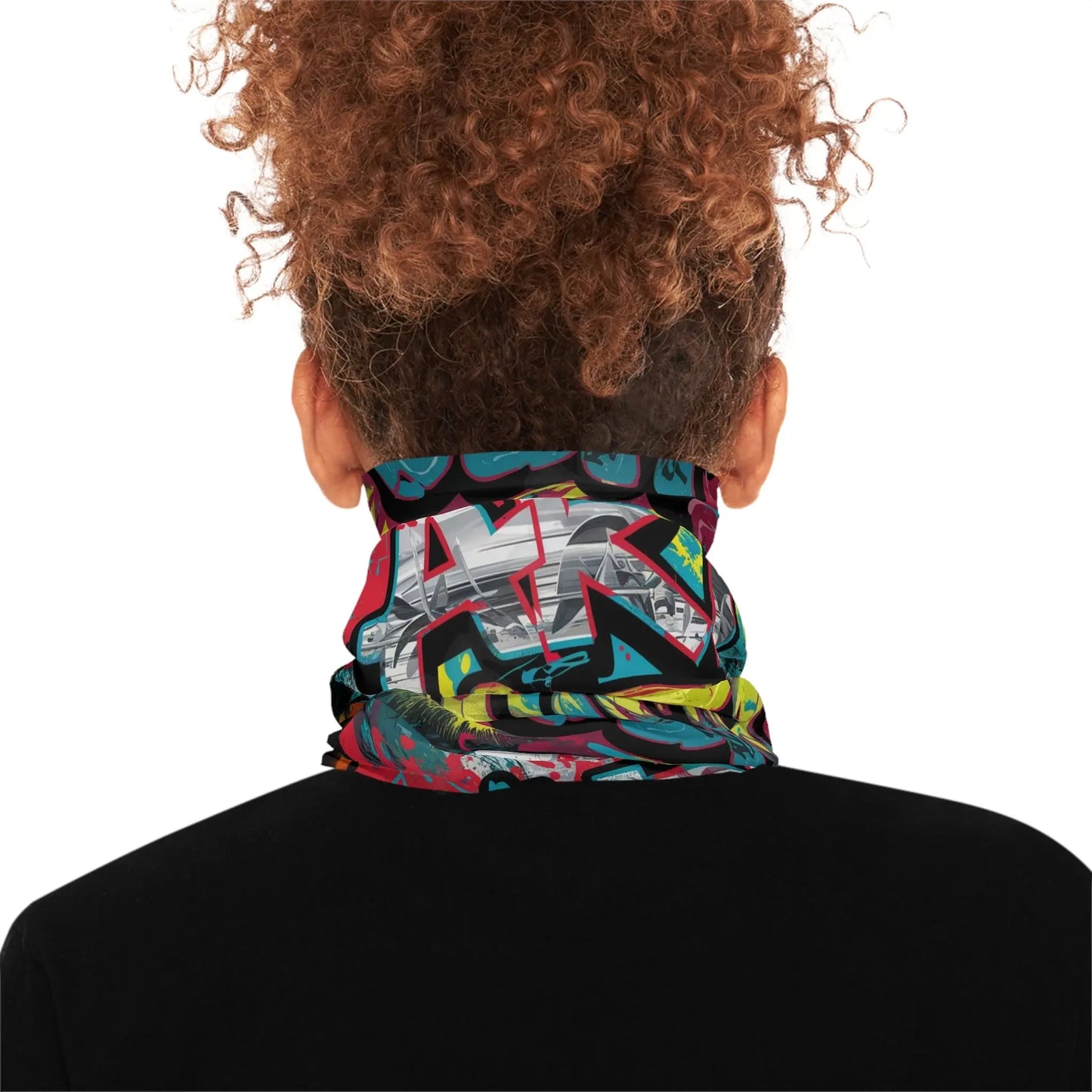 Graffiti-Style Midweight Neck Gaiter #2, Urban Wear, Street Style Accessory, Cool Summer Protection, Festival Fashion Must-Have, Drip [...].