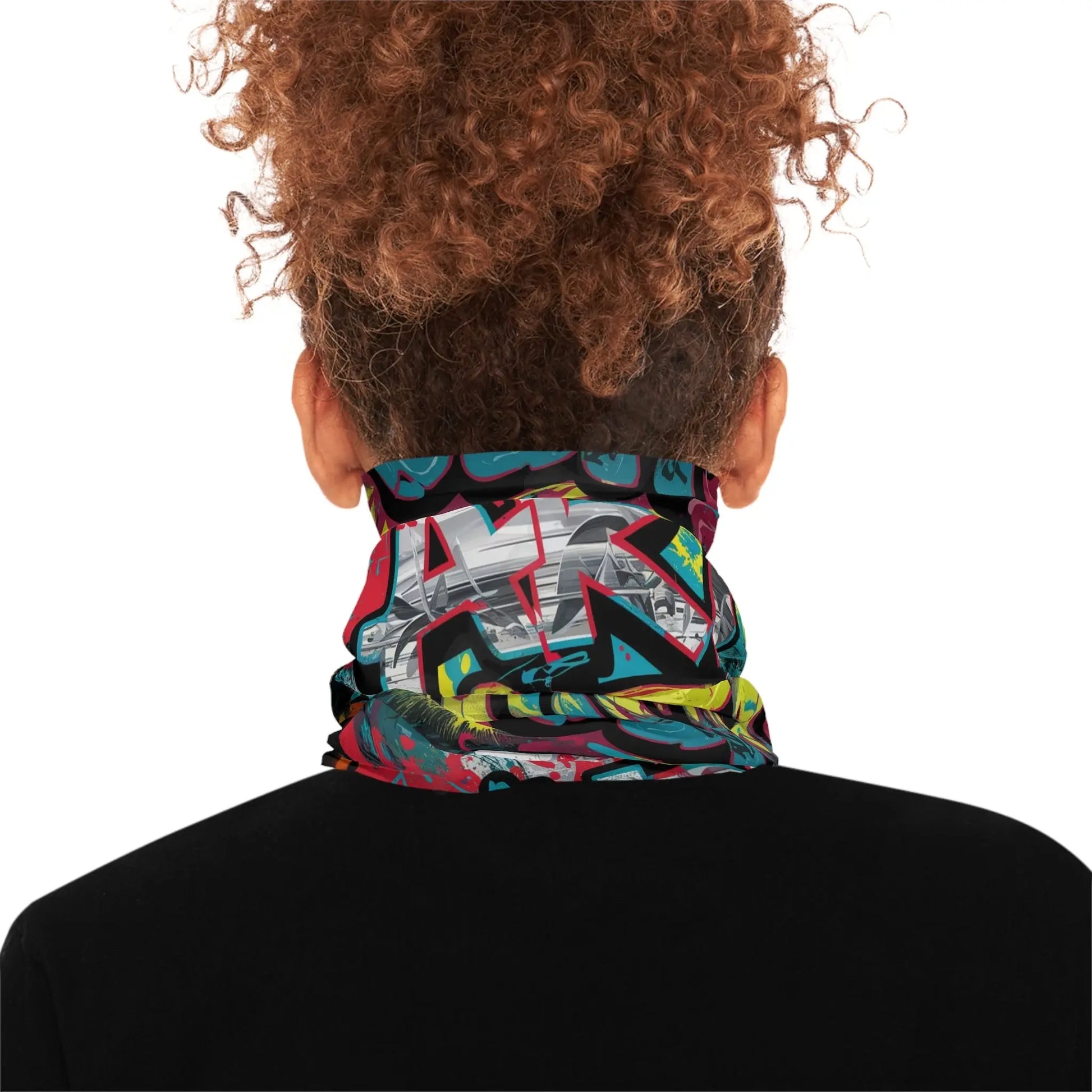 Graffiti-Style Midweight Neck Gaiter #2, Urban Wear, Street Style Accessory, Cool Summer Protection, Festival Fashion Must-Have, Drip [...].